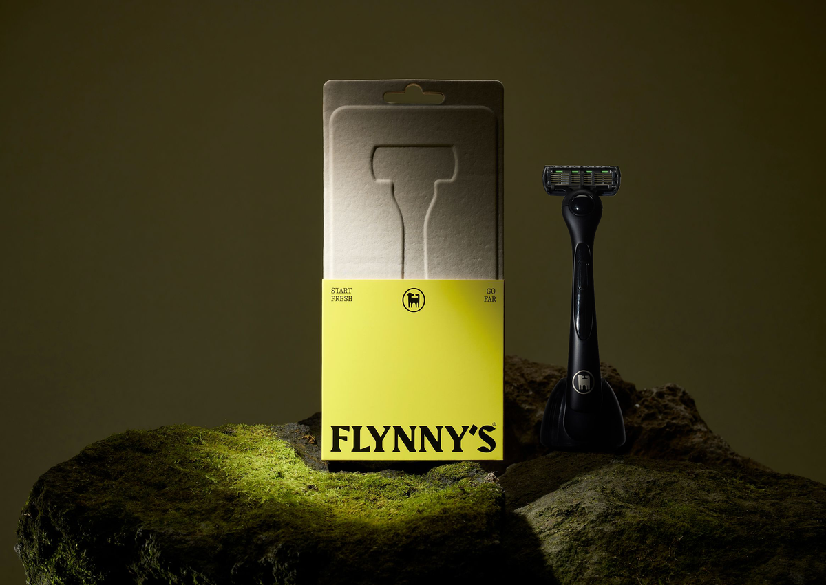 Flynny's razor and packaging hero image